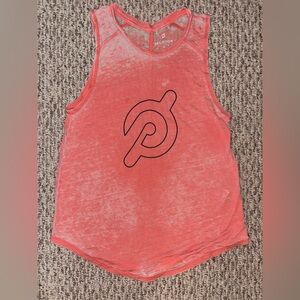 Peloton Burnout Tank- SM Orange